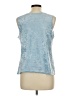 Unbranded Blue Sleeveless Blouse Size XL (estimated) - photo 2