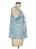 Unbranded Blue Sleeveless Blouse Size XL (estimated) - photo 4
