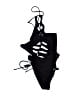 Assorted Brands Solid Black One Piece Swimsuit Size 8 - photo 1