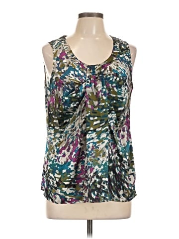 AK Anne Klein Sleeveless Blouse (view 1)