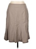 Ann Taylor Solid Tan Formal Skirt Size 10 - photo 1