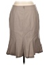 Ann Taylor Solid Tan Formal Skirt Size 10 - photo 2