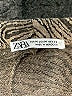Zara Chevron-herringbone Gray Dress Pants Size M - photo 7