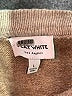 Flat White Brown Pullover Sweater Size L - photo 7