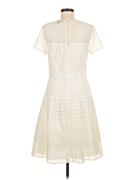 chinese dress ladies Banana Republic white linen dress, size M/Petite