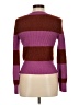 American Eagle Outfitters Color Block Purple Pullover Sweater Size M - photo 2