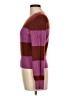 American Eagle Outfitters Color Block Purple Pullover Sweater Size M - photo 5