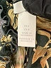 H&M 100% Polyester Floral Gold Long Sleeve Blouse Size 8 - photo 9