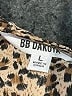 BB Dakota 100% Polyester Animal Print Tan Sleeveless Top Size L - photo 7