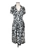 Worthington Print Silver Cocktail Dress Size S - photo 1