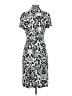 Worthington Print Silver Cocktail Dress Size S - photo 2