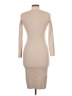 Unbranded Solid Tan Cocktail Dress Size L - photo 2