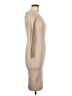Unbranded Solid Tan Cocktail Dress Size L - photo 4