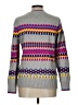 Charter Club Print Gray Pullover Sweater Size L (petite) - photo 2