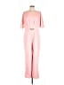 Unbranded 100% Polyester Solid Pink Jumpsuit Size XL - photo 1