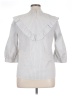Express Gray 3/4 Sleeve Blouse Size L - photo 2