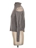 Say What? Gray Turtleneck Sweater Size S - photo 5
