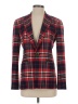 Trina Turk Plaid Red Blazer Size 2 - photo 1
