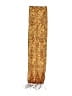 Unbranded Paisley Gold Brown Scarf One size - photo 2