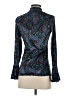 We the Free 100% Polyester Paisley Blue Long Sleeve Blouse Size S - photo 2