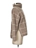 Madewell Plaid Brown Turtleneck Sweater Size S - photo 4