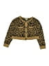 Crewcuts Animal Print Gold Cardigan Size 4 - 5 - photo 1