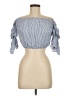 Cotton Candy LA Blue Short Sleeve Blouse Size M - photo 1