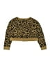 Crewcuts Animal Print Gold Cardigan Size 4 - 5 - photo 2