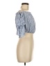 Cotton Candy LA Blue Short Sleeve Blouse Size M - photo 4