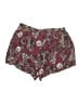 HAUTE FOX 100% Rayon Paisley Burgundy Shorts Size 3X - photo 2