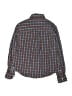 Nordstrom 100% Cotton Checkered-gingham Blue Long Sleeve Button-Down Shirt Size 7 - 8 - photo 2