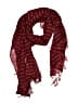 Unbranded Burgundy Red Scarf One size - photo 1