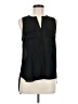 a.n.a. A New Approach 100% Polyester Black Sleeveless Blouse Size M - photo 1