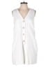 Tuckernuck 100% Rayon Chevron-herringbone White Romper Size S - photo 1