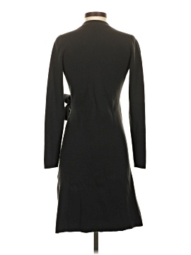 chinese dress ladies Ann Taylor LOFT Navy Floral Embroidered Long Sleeve Dress – SilkRoll main image 1
