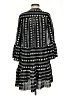 Reset 100% Polyester Print Black Casual Dress Size S - photo 2