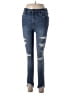 Abercrombie & Fitch Hearts Blue Jeans Size 2 (petite) - photo 1