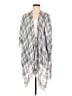 Ann Taylor LOFT Outlet Gray Poncho One size - photo 1
