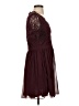 Lulus 100% Polyester Burgundy Cocktail Dress Size S - photo 4