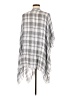 Ann Taylor LOFT Outlet Gray Poncho One size - photo 2