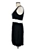 Aqua 100% Rayon Color Block Black Casual Dress Size M - photo 5