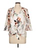 Unbranded Ivory 3/4 Sleeve Blouse Size L - photo 1