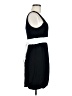 Aqua 100% Rayon Color Block Black Casual Dress Size M - photo 4