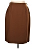 Unbranded 100% Polyester Solid Brown Formal Skirt Size 10 - photo 1