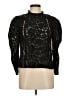 Express Black Long Sleeve Blouse Size M - photo 1