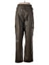 Paige 100% Polyurethane Brown Cargo Pants Size 6 - photo 2