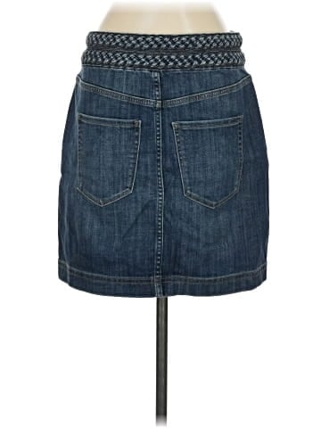 White House Black Market Denim Skirt (view 2)