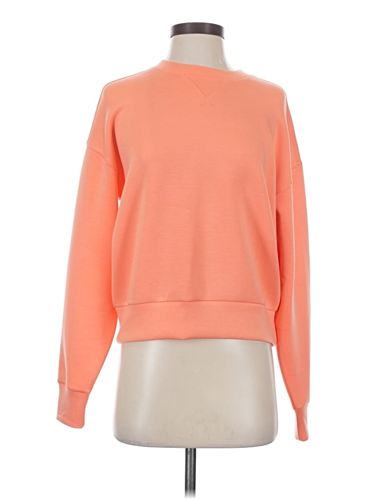 Pre-owned Spanx Sweatshirt In Orange