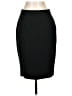 BOSS by HUGO BOSS Solid Black Wool Skirt Size 4 - photo 1
