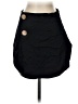 Zara Solid Black Casual Skirt Size S - photo 1